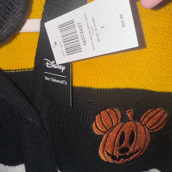 Disney Her Universe Halloween Cardigan size 1 (14-16 plus size) - Picture 3 of 8